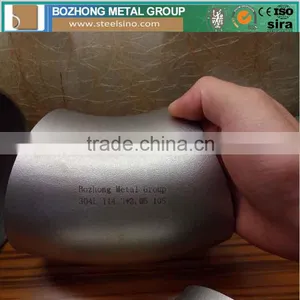 304 316L Stainlee Steel 90 Degree Elbow for Pipe Fitting thumbnail-1