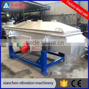 China High Frequency Linear Vibrating Screening Rectangular Linear Vibrating Screen Price thumbnail-1