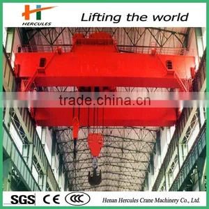 High Duty Electric Double Girder EOT Bridge Crane Manufacturer In China thumbnail-4
