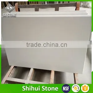 Good Quality Custom Style White Quartz Slabs thumbnail-1
