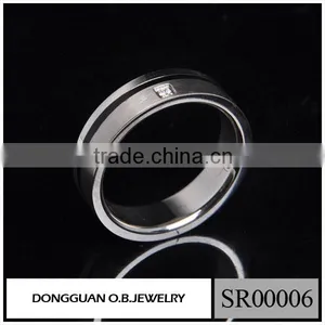 European American Rings Design Stainless Steel Gold And Silver Finger Men's Ring thumbnail-3