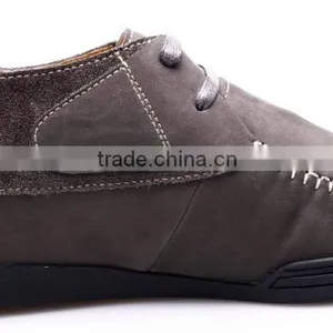 Latest 2016 100% Men Suede Leather Shoes thumbnail-2
