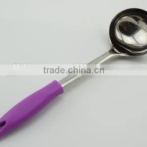 2016 Canton Fair Kitchen Utensils Display Stainless Steel Soup Ladle With New Corn Handle thumbnail-5