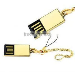 Micro Metal USB Stick 4 GB USB 2.0 Black,wearable Usb Flash Drive thumbnail-1