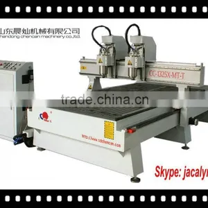 Seek Agent Multi-head Woodworking 1325 CNC Machine Engraver Machine for Sale CC-M1325AH2 thumbnail-1