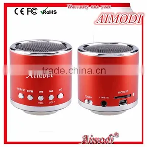 2015 Mini Speaker for Mobile Phone,ihpone.mp3 Player,computer Mini Speaker With Compatible USB/FM thumbnail-1
