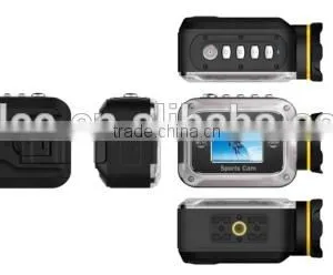 RLAT-98W Portable Wearable Sports Camera 1080P Waterproof Action Video Camera thumbnail-1