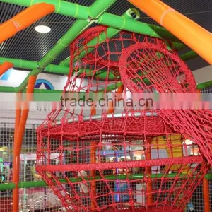 Indoor Jungle Gym Playground, Challenging Equipment Climbing Nets thumbnail-6