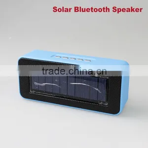 2016 Portable Mini fm Gift Bluetooth Wireless Solar Powered Speaker thumbnail-1