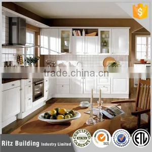 Hotel Kitchen Equipment, White MDF Pvd Ktichen Cabinet thumbnail-1