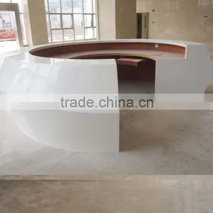 SIMBLE Composite Countertop/artificial Stone Worktop/artificial Stone Reception Desk thumbnail-4