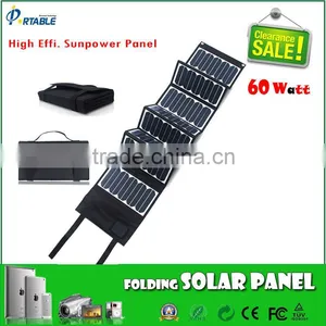 60w Solar Panel Cell Charger for Laptop thumbnail-1