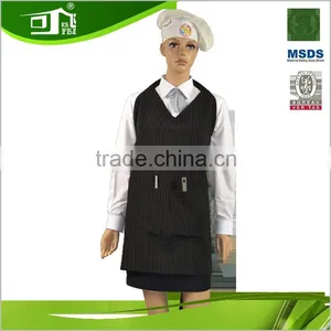 100% Polyester Waiters' Aprons Bar Uniform With Pocket thumbnail-1