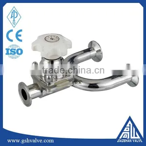 U Shape Stainless Steel Sanitary Manual Diaphragm Valve With Competitive Price thumbnail-4