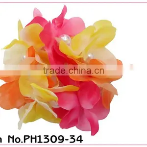 Mini Elastic Hair Bands With Bead thumbnail-1