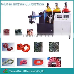 PU Elastomer High Temperature Casting Machine For Filter Casket thumbnail-1