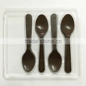 Fancy Spoon Shaped Chocolate , Dark / Milk Chocolate Candy thumbnail-4