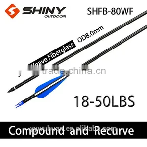Cheap Archery Fiberglass Arrow for Archery Beginner thumbnail-1