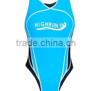 (Hot Selling)Ladies Spandex Body Suit Swimwear thumbnail-1