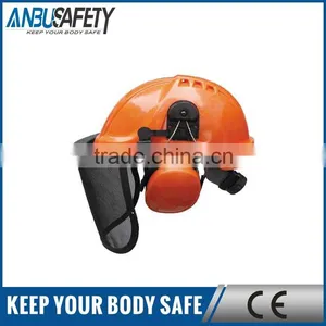 Industrial Safety Helmet With Face Shield thumbnail-1