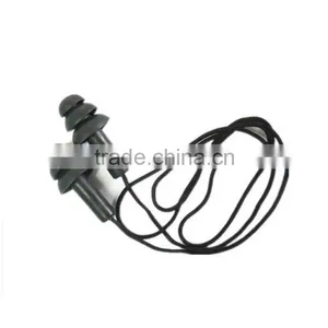 Black Christmas Tree Type Silicone Ear Plugs for Sale thumbnail-2