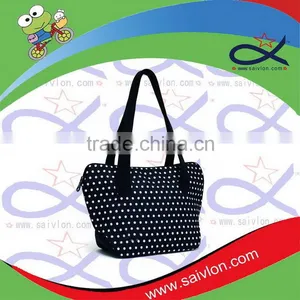 Customerized Logo Neoprene Lunch Cooler Tote Bag thumbnail-6
