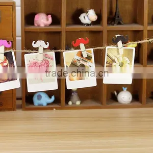 Christmas Small Craft Wooden Photo Clip, Promotional Wooden Clips for Wholesale thumbnail-1