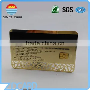 Quality Factory Customized Metal Hico Magnetic Stripe Business Card thumbnail-2