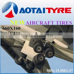 Hot Sales 660x160 480x200 Armed Airplane Tires thumbnail-1