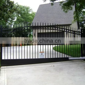 Aluminum/ Wrought Iron Gate Forged Iron Gate Steel Gates thumbnail-2