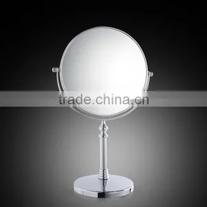High Quality Metal Electric Magnifying Desktop Makeup Mirror, Double Sides Cosmetic Mirror thumbnail-4