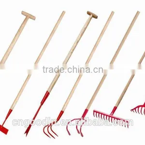 STEEL HAND RAKE Garden Tools 14 Teeth thumbnail-1