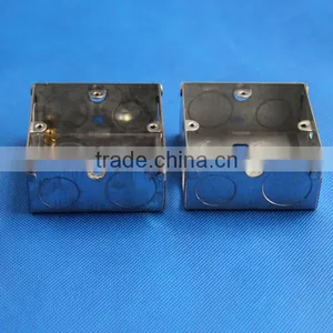 Manufacturer of 3*3 Size 35mm Depth gi Metal Junction Box thumbnail-2