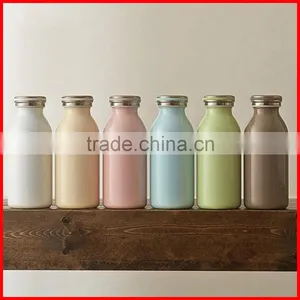 LOGO Customized Stainless Steel 304 Wholesale Ms& Children Gift Milk Bottle Thermos Flask Vacuum Cup thumbnail-4
