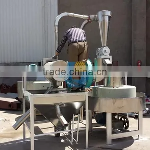 Small Wheat Flour Stone Mill Plant Grinder Machinery Multi-functional Stone Flour Mill thumbnail-6