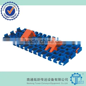 2400B Radius Flush Grid Plastic Conveyor Belt Modular Belting thumbnail-5