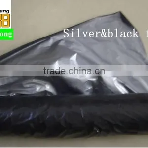 Agricultural Black Color Plastic Mulch Agriculture Silver&black Film thumbnail-1