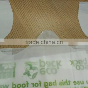 Wholesale Compostable T-shirt Customized Shopping Bag thumbnail-1