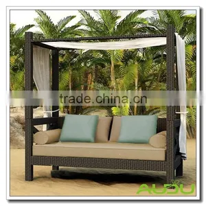 Audu Rattan Wicker Aluminium Outdoor Furniture Bed thumbnail-1