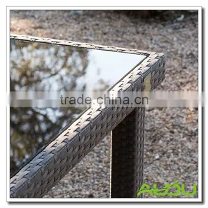 Chicago Patio Outdoor Garden Rattan Dining Set thumbnail-3