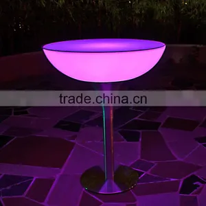 Led Remote Control Decoration Light up Event Table Rechargeable Used Bar Furniture thumbnail-2