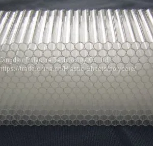PC Honeycomb Act as Air Flow in Commercial Refrigeration Display Showcase thumbnail-5