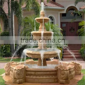 Tired Garden Water Fountain thumbnail-1