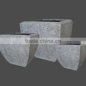 Sandstone Square Garden Planter &flower Pots thumbnail-2
