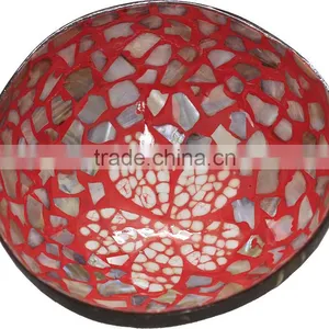 Coconut Shell Bowls, Lacquered Coconut Bowls thumbnail-1
