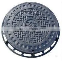 Black Bitumen Coated Cast Iron Inspection Manhole Cover thumbnail-4