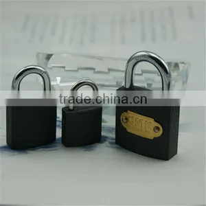 Grey Thick Type Iron Padlock thumbnail-1