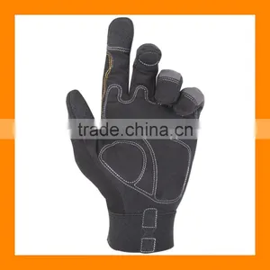Best Price Custom Leathercraft Workright Handyman Flex Grip Work Gloves Industrial Safety Hand Mechanic Glove thumbnail-3