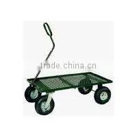 4 Wheel Hot Sale Best Price Platform Hand Trolley thumbnail-1