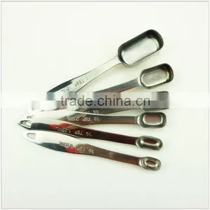 42140 6pcs Stainless Steel Nesting Measuring Cups and Spoons Set thumbnail-2